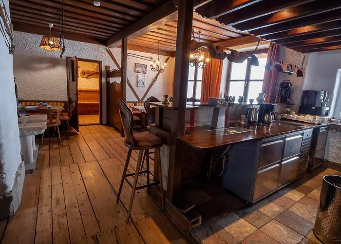 Almhaus Dachsteinblick Am Feuerkogel Tatil Evi